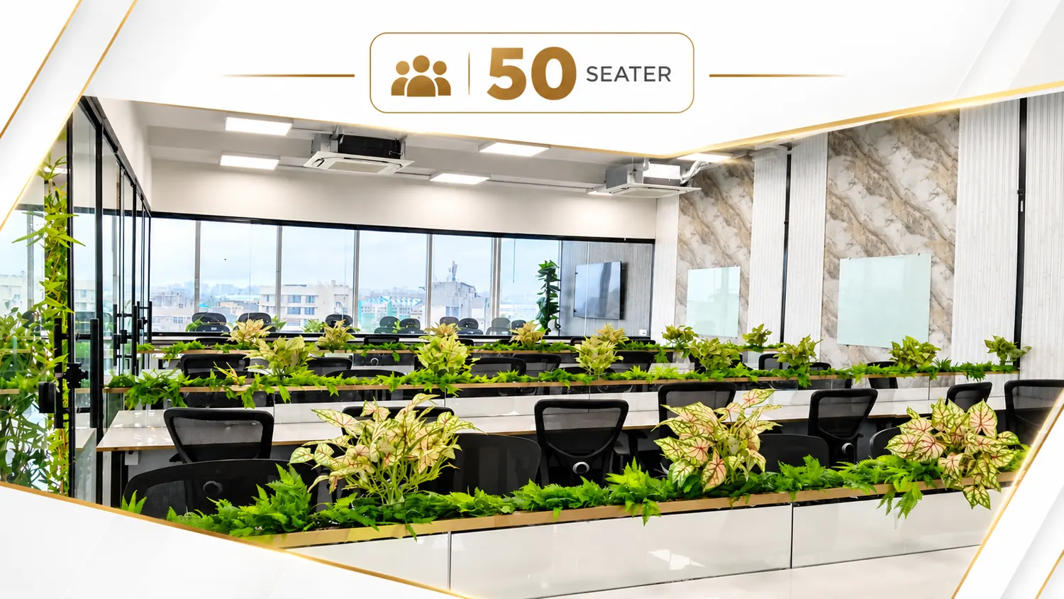 Open workspace at DA Co-working Space BKC